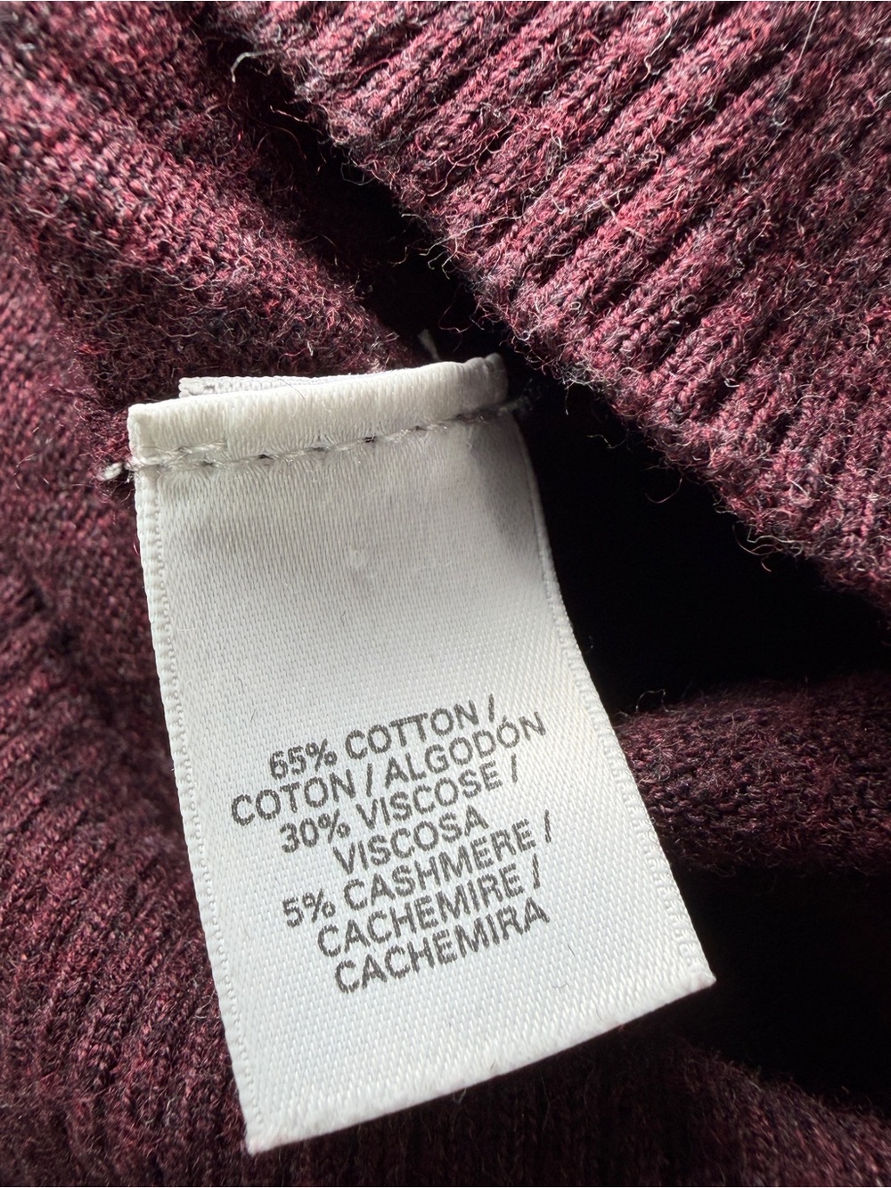 Victoria's Secret Off-the-Shoulder Sweater - Wine - Picture 4 of 7